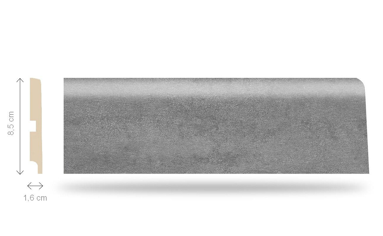 Soklová lišta Swiss Krono P85 - Beton D3274