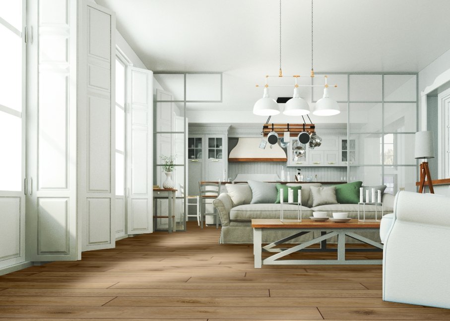 Plovoucí podlaha Swiss Krono Modern Premium Aqua Block - Dub Rusalka D4917