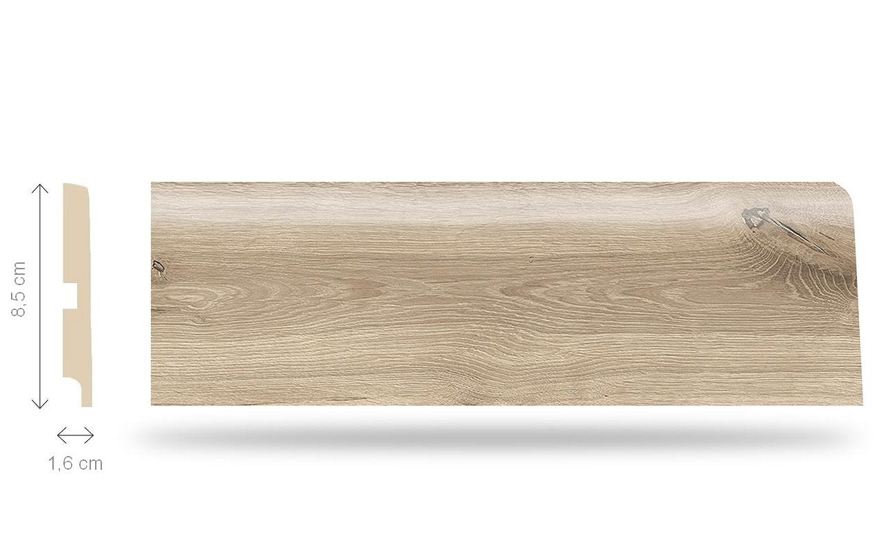 Soklová lišta Swiss Krono P85 - Dub Benátky D6201