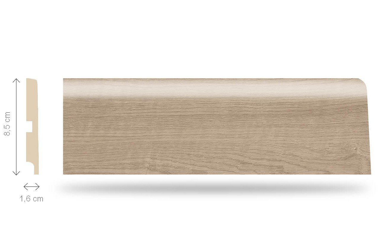 Soklová lišta Swiss Krono P85 - Dub Horizon D4591